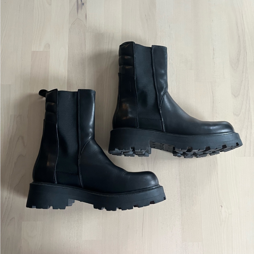 Vagabond Cosmo 2.0 Leather Platform Boots